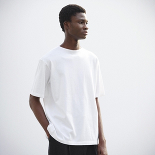 BOAT NECK AURALEE 超长绒皮马棉短袖 PLAITING 26SS T恤 LUSTER