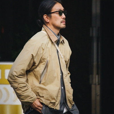 TNF北面紫标尼龙防撕布野战夹克