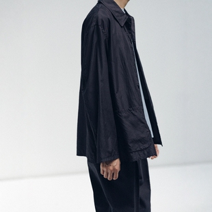 KAPTAIN SUNSHINE Work Shirt Jacket 25SS 棉丝混纺工装衬衫夹克