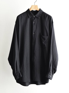 COMOLI Cashmere silk dyed shirts 25AW 羊绒真丝成衣染色衬衫