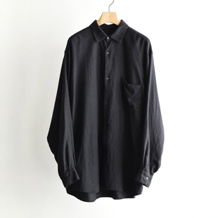 dyed silk Cashmere 25AW 羊绒真丝成衣染色衬衫 shirts COMOLI