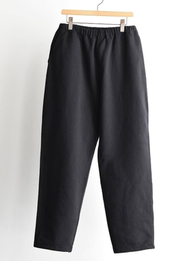 COMOLI Cotton fleece pants 26SS 定番棉质里毛宽松卫裤