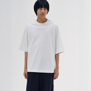 KAPTAIN SUNSHINE Tube H/S Tee Heavy25AW重磅苏文匹马棉短袖T恤