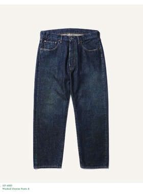 A.PRESSE Washed Denim Pants E 25AW 定番水洗休闲五袋牛仔裤