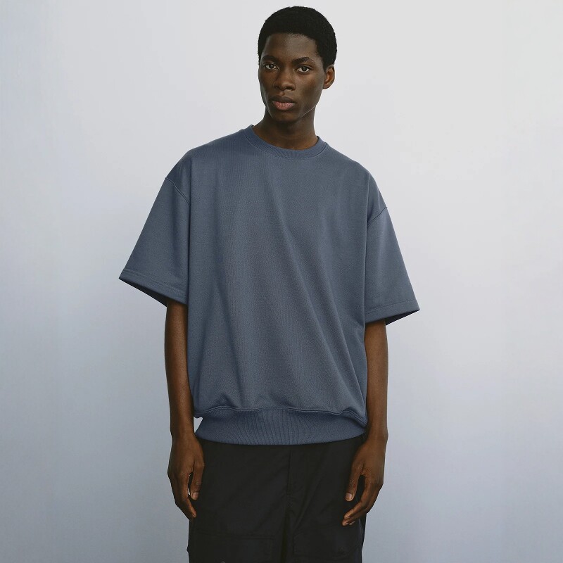 DAIWA PIER39 TECH SWEAT CREW S/S 26SS 宽松插兜短袖圆领卫衣