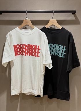 blurhms ROOTSTOCK × B&Y ROCK'N'ROLL 26SS店铺限定印花短袖T恤
