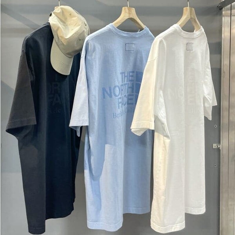 TNF × BEAMS Logo S/S 7oz T-Shirt 26SS 联名北面紫标短袖T恤