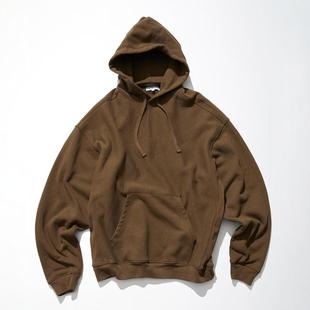Heavy 24AW长谷川重磅纯色运动帽衫 Weight Hoodie Sweat CAHLUMN