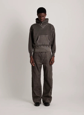 T.T LOT.620 AFTER HOODED SWEAT SHIRT 26SS 复古染色运动帽衫