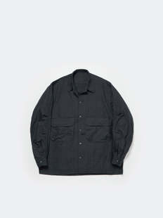 DAIWA PIER39 TECH SPORTS OPEN COLLAR SHIRT 24AW 格纹口袋衬衫