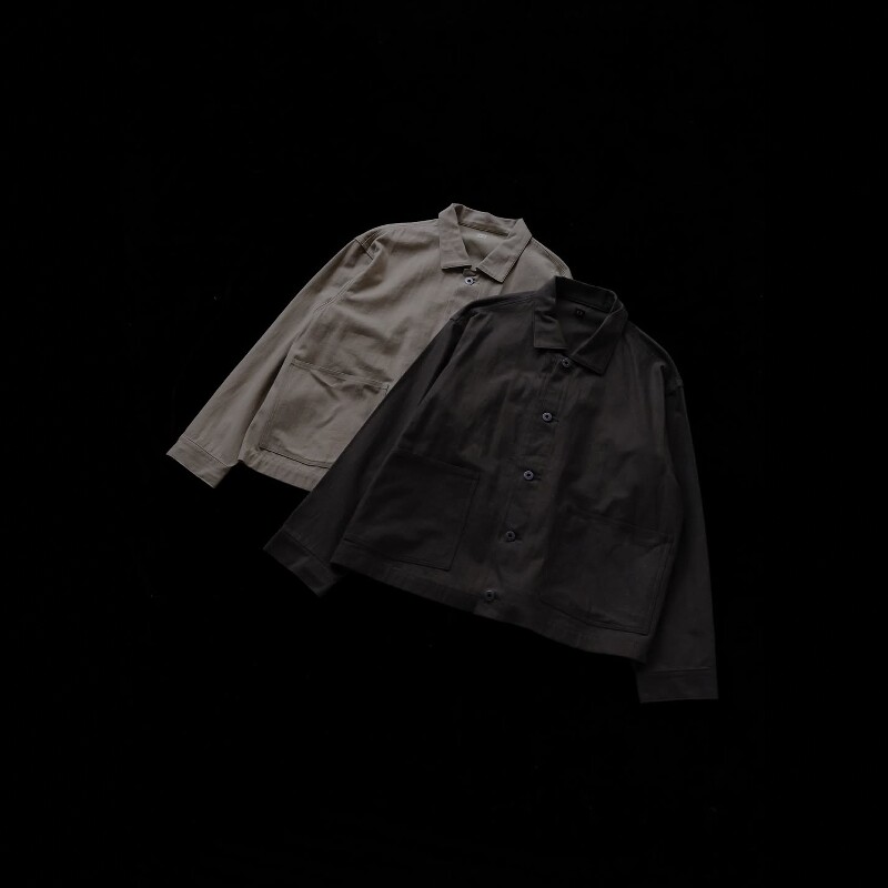 T.T LOT.303 COVERALL JACKET 26SS 复古棉麻混纺口袋工装夹克