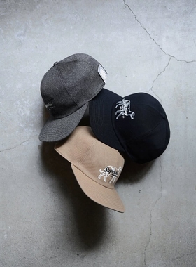 THE H.W.DOG&CO. SUPERIOR DOG BASEBALL CAP 25AW复古刺绣棒球帽