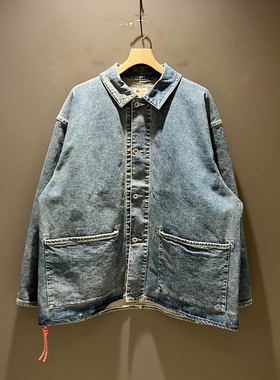 BEAMS JAPAN Monster Denim Coveralls 24AW日产红绳插兜牛仔夹克