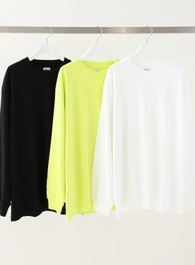 blurhms ROOTSTOCK Classic Long-sleeve T 24AW 日产纯色长袖T恤