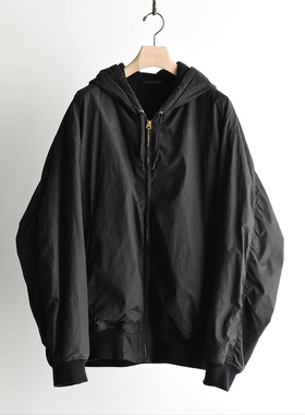 COMOLI Cotton nylon zip parka 25AW 棉尼龙混纺拉链帽衫外套