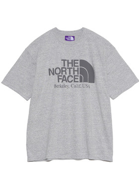 TNF Cotton Rayon Field GraphicTee24AW北面紫标棉丝LOGO短袖T恤