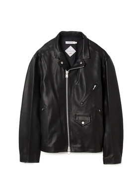 nonnative RIDER BLOUSON COW LEATHER 25AW机车骑行牛皮皮衣夹克