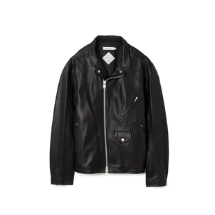 COW nonnative RIDER BLOUSON 25AW机车骑行牛皮皮衣夹克 LEATHER