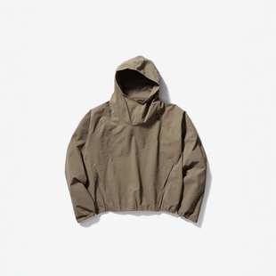 GOLDWIN 0 Screen Anorak 0系列泡泡纱高领连帽套头皮肤衣夹克