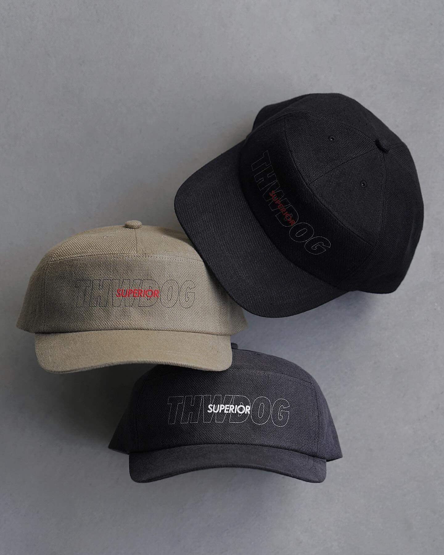 THEH.W.DOG&CO.狗牌刺绣棒球帽