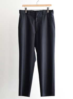 COMOLI Wool serge pants 25AW 羊毛斜纹休闲长裤