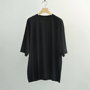 COMOLI THIN Cotton T-Shirt 26SS 休闲宽松纯色薄棉圆领短袖T恤