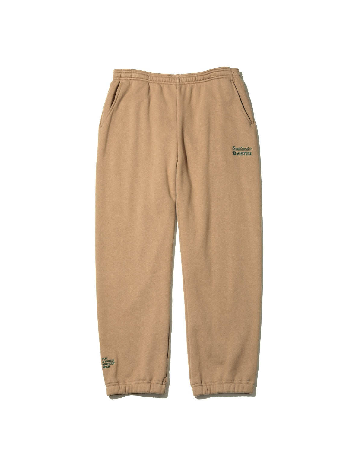 FreshService VIBTEX SWEAT PANTS 24SS 机能抗菌刺绣收脚卫裤