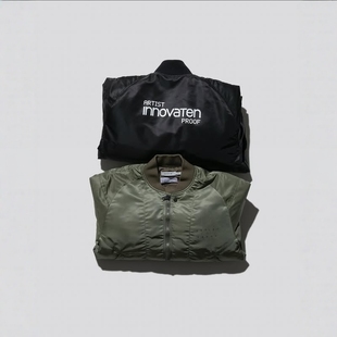 PROOF BLOUSON FRGMT nonnative 25AW联名夹棉飞行夹克 ARTIST