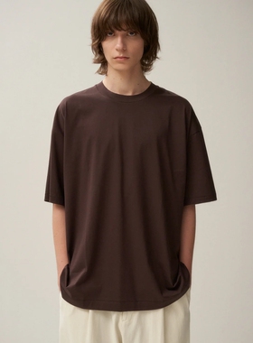 ATON SUVIN 60/2 OVERSIZED S/S T-SHIRT 25SS 印度苏文棉短袖T恤