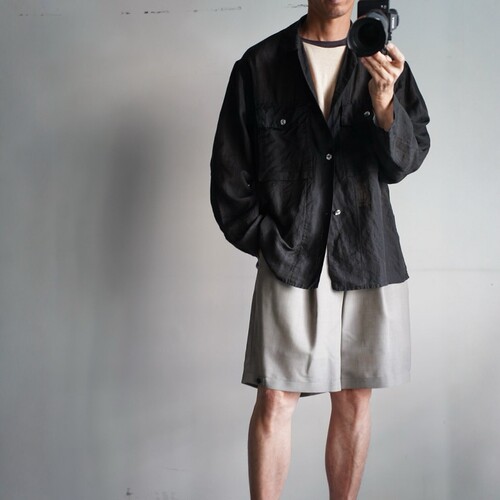 MAATEE&SONS轻薄口袋衬衫夹克