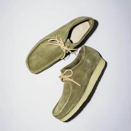 CLARKS×B&Y麂皮户外休闲鞋
