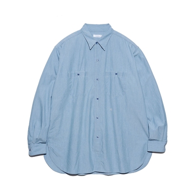 nanamicaS25SG111蓝染牛津衬衫