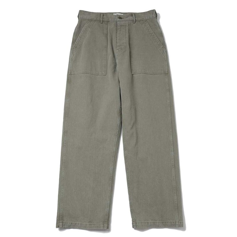 HERILL US ARMY HBT BAKER PANTS 25AW 军事风陆军人字纹工装长裤