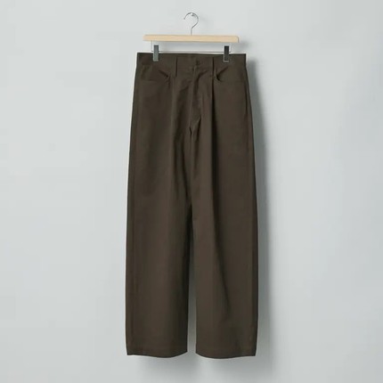 ssstein Chino One Tuck Wide Pants 26SS做旧硫化磨毛宽松卡其裤