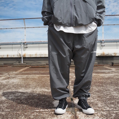 COOTIE尼龙防撕布宽松运动长裤