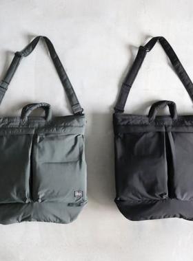 N.HOOLYWOOD TEST × POTER HELMETBAG 24AW 联名斜挎单肩手提包