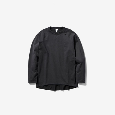 Goldwin0系列拼接网眼长袖T恤