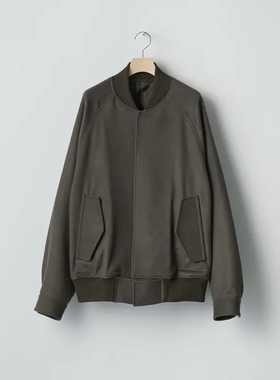 ssstein Cashmere Studium Jacket 25AW 羊毛混纺海狸皮夹克