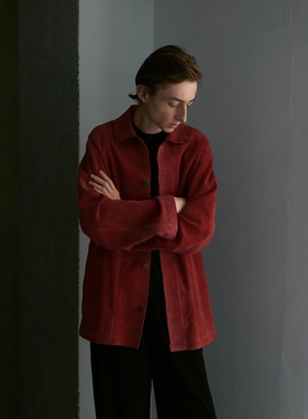 HERILL Goat Suede Jacket 26SS 复古山羊皮麂皮夹克