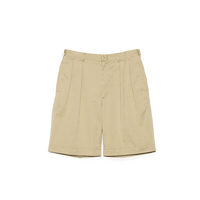 nanamica Double Pleated Chino Shorts 26SS 双褶斜纹棉休闲短裤