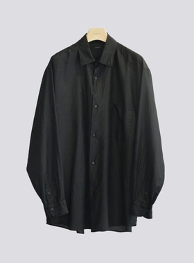 COMOLI Wool Silk Comoli Shirt 26SS 羊毛真丝混纺长袖衬衫