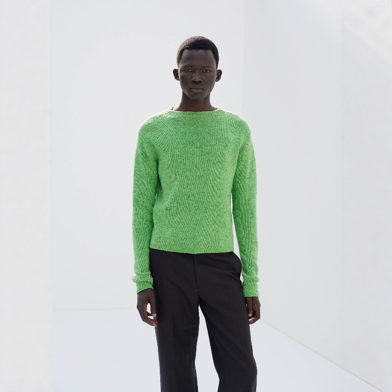 AURALEE CASHMERE MELANGE KNIT P/O 25AW克什米尔混色羊毛针织衫