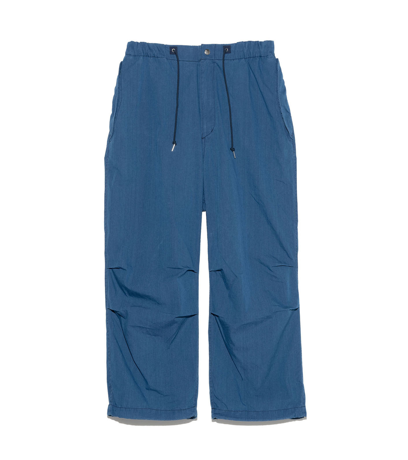 TNF Indigo Field Pants 24AW 北面紫标蓝染户外尼龙混纺抽绳长裤