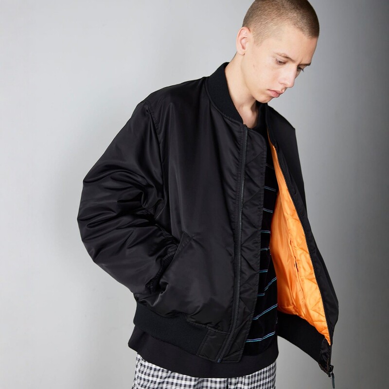 BEAMSMA-1宽松机能夹棉空军夹克