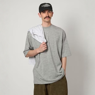 Steven Alan Merino wool crew neck T-shirt25SS轻量羊毛短袖T恤