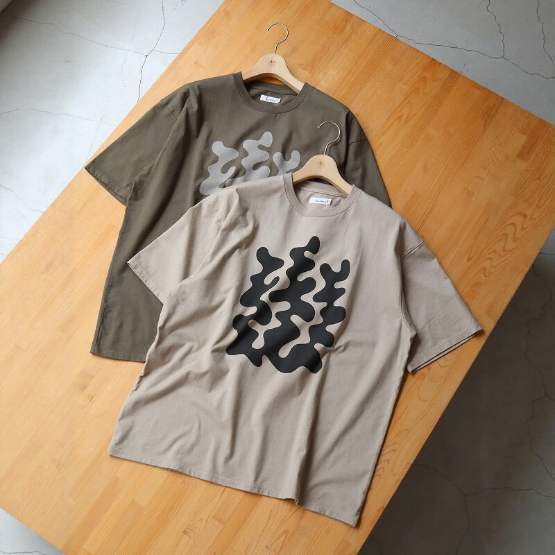 nanamica有机棉植物染色短袖T恤