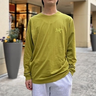 限时折扣 ARC’TERYX KRAGG SL COTTON BEAMS店铺限定印花长袖T恤