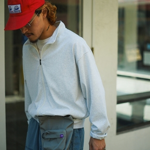 TNF 9.5oz Field Zip Up Jacket 25AW 北面紫标混纺拉链卫衣夹克