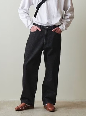 Steven Alan Denim 5P baggy tapered pants 25SS 五袋锥形牛仔裤