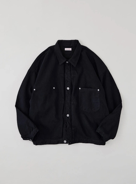 NICENESS D.MCCREADY Denim Trucker Jacket25AW黑色货车牛仔夹克